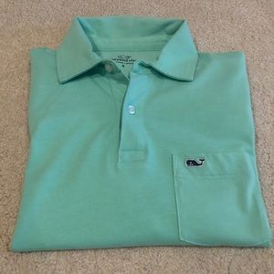 Vineyard Vines Small Solid Jersey Polo Shirt